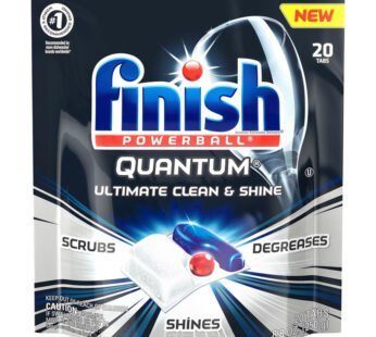 Finish Powerball Quantum Dishwasher Detergent Tabs 20ct