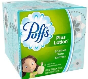 Puffs Plus Lotion Facial Tissue 132 ct