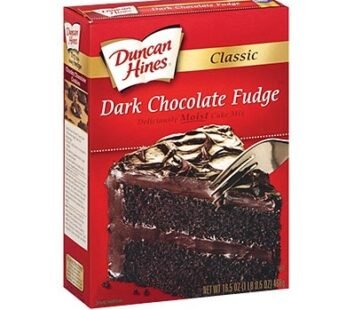 Duncan Hines Cake Mix Dark Chocolate Fudge 15.25 oz