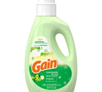 Gain Liquid Fabric Softener Original 64 oz