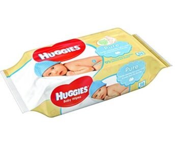 Huggies Baby Wipes Pure 56ct