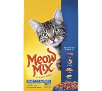 Meow Mix Seafood Medley Dry Cat Food 3.15lb