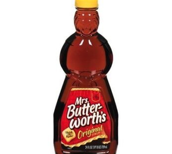 Mrs Butterworth buttermilk syrup 24.00 oz