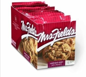 Mrs fields oatmeal raisin walnut cookies 2.10 oz