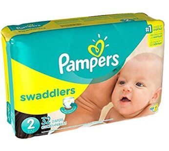 Pampers swaddler size2 32ct