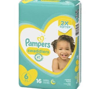 Pampers swaddlers size6 16ct