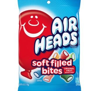 Peg bag Air head soft filled bites 6.00 oz