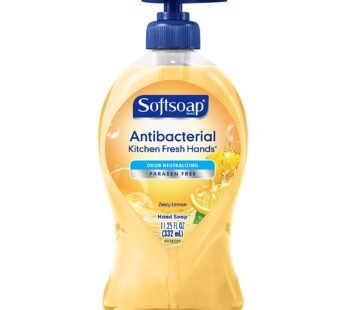 Softsoap Antibacterial Hand Soap Kitchen Fresh Hands 11.25 oz