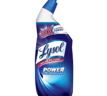 Lysol Power Toilet Bowl Cleaner, 24oz, 10X Cleaning Power
