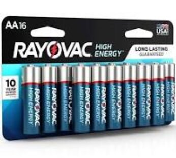 rayovac high energy aa...