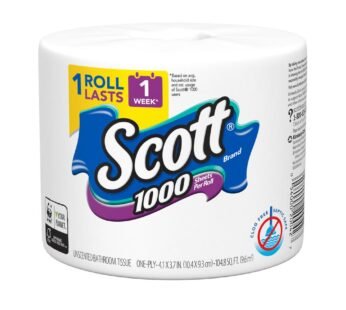 Scott 1100 Unscented Bath Tissue 2ct