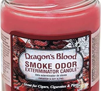 Smoke Odor Exterminator Jar Candle Dragon’s Blood 13 oz