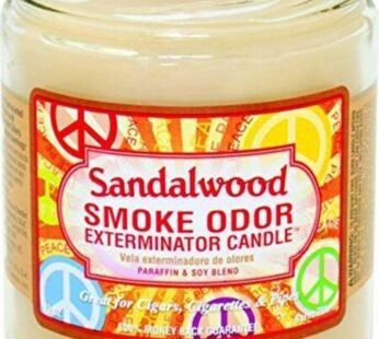 Smoke Odor Exterminator Jar Candle Sandalwood 13 oz