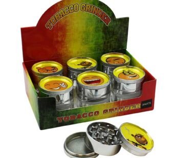 Tobacco Metal 3-Part Grinders 1ct