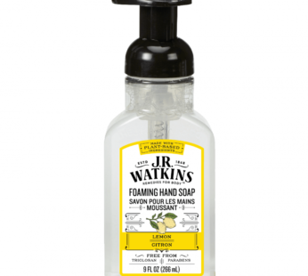 J.R. Watkins Foam Hand Soap Lemon 9 oz