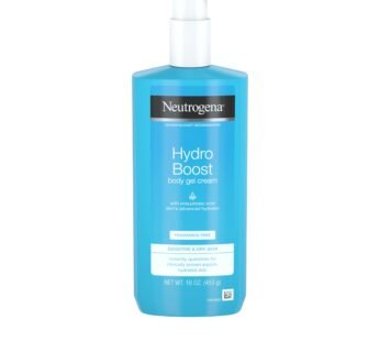 Neutrogena Hydro Boost Body Gel Cream Fragrance-Free 16 oz