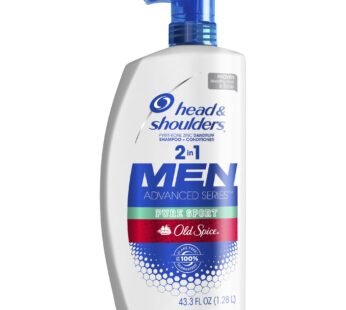 Product of Head and Shoulders Old Spice Pure Sport Dandruff (Men)Big Size 2 in 1 Shampoo and Conditioner 43.3 oz