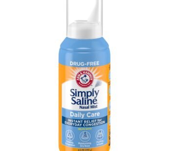 Simply Saline Nasal Mist Instant Relief for Everyday Congestion 4.5 oz