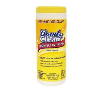 Good & Clean Disinfectant Wipes Lemon Scented