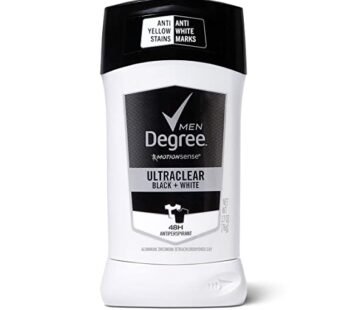 Degree for Men Ultra Clear Black + White Antiperspirant Stick 2.7 oz