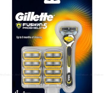 Gillette Fusion5 (8 Count + Handle) 9 cartidges 1 Razor