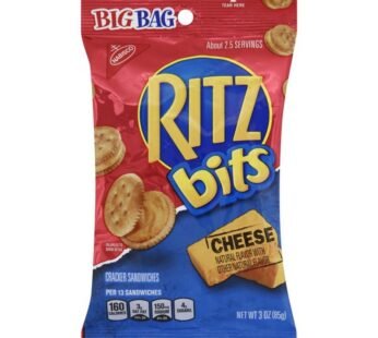 Ritz Bits Cheese Cracker Sandwiches Big Bag 3.01 oz