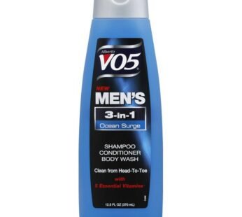 Alberto VO5 Men 3 in 1 Ocean Surge Shampoo Conditioner Body Wash 12.5 oz