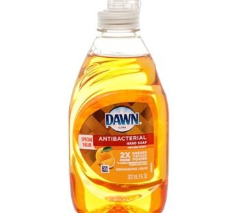 Dawn Ultra Antibacterial Hand Dishwashing Liquid Dish Orange Scent 207 ml