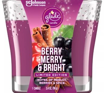 Glade Jar Candle Berry Merry & Bright  3.4 oz