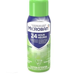 24-Hour 15 oz Fresh Scent Disinfectant Spray by Microban(1 Pack)