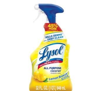 Lysol All Purpose Cleaner Spray Lemon Breeze 32 oz