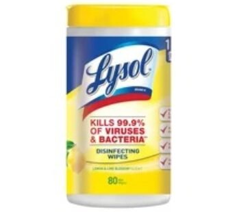 Lysol Disinfectant Wipes 80 ct