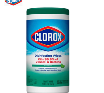 Clorox disinfecting wipes fresh scent 85 ct (1 Pack)