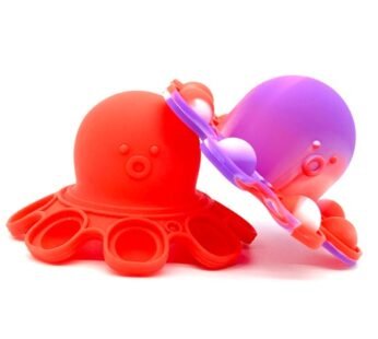 Push Pop Bubble Fidget Toy 2 Sided octopus Squeeze Tool Relieve Stress(1 Count)