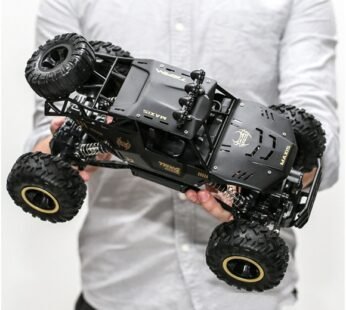 Rock Crawler High Quality cars toys fast and furious RC carCross-Country Climbing car high-Speed Mountain Remote Control car.(BLACK)