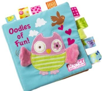 Baby Books Toys, Touch and Feel Crinkle Cloth Books for Babies, Infants & Toddler, Early Development Interactive Car & Stroller Soft Toys for Boys & Girls (Oodles of Fun!-1 Book)