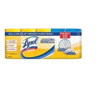 Lysol Advanced Cleaning Disinfecting Wipes Variety Pack, 5 pk./72 ct