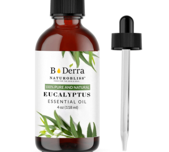 Eucalyptus Essential Oil, Therapeutic Grade, Pure and Natural Premium Quality Oil, 4 fl oz